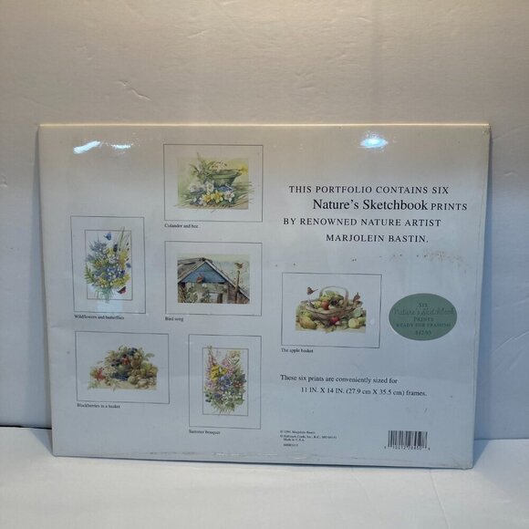 Marjolein Bastin "Nature's Sketchbook" Six frameable prints - Picture 2 of 2